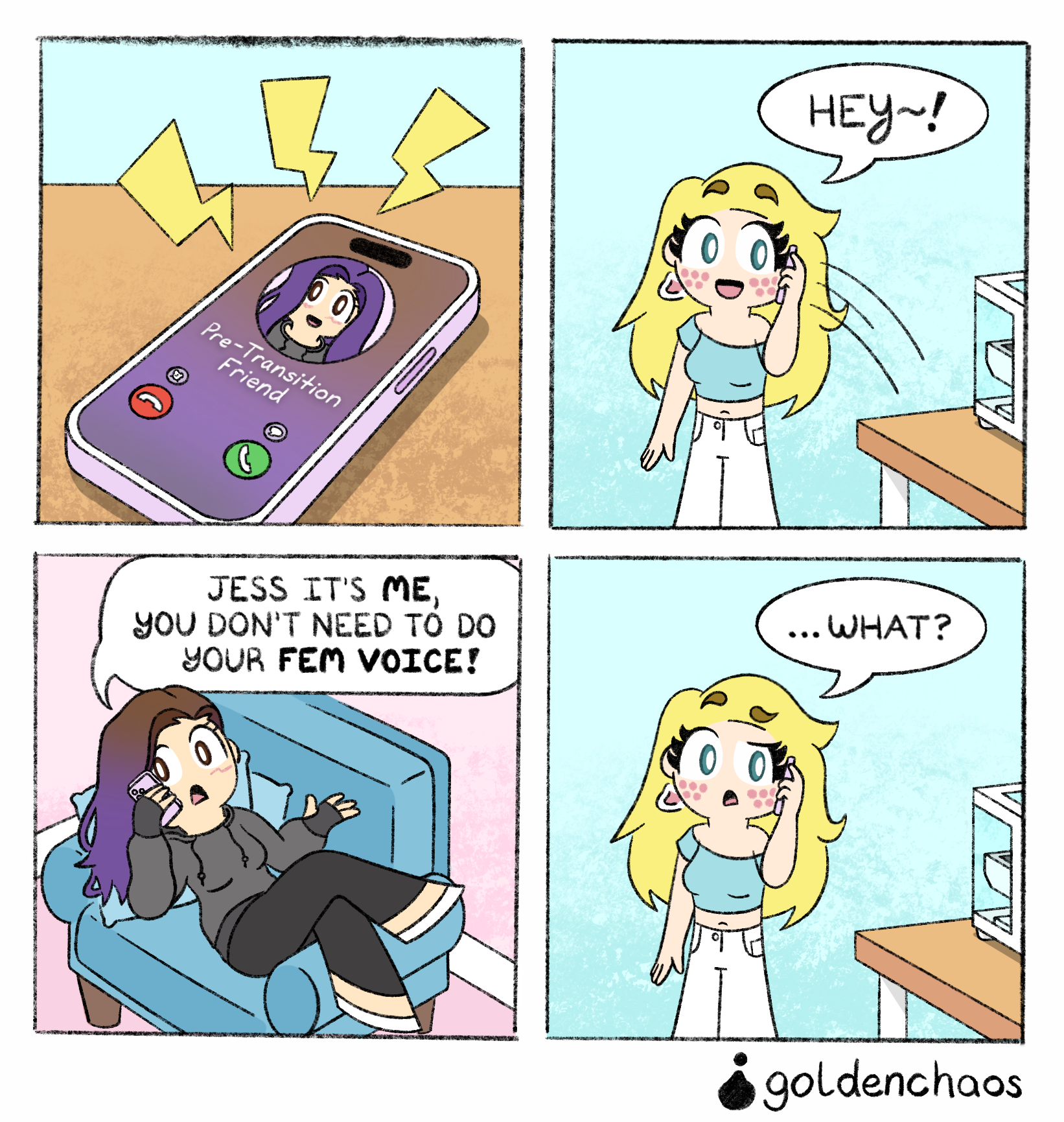 25 - Pre-Transition Friend
