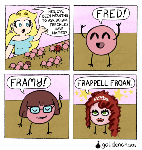 Comic #15 - Freckle Names
