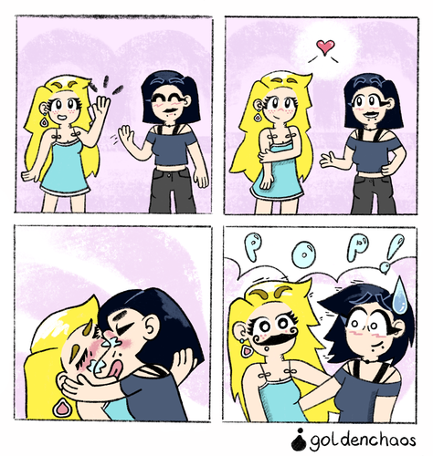 Comic #3 - Yuri Mustache