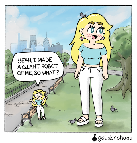 Comic #8 - Robot